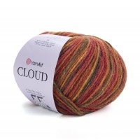 Cloud Цвет 9204 терракот-красный-зелёный