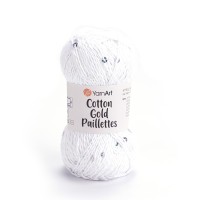 Cotton Gold Paillettes Цвет 7102