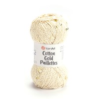 Cotton Gold Paillettes Цвет 7103