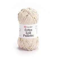 Cotton Gold Paillettes Цвет 7104