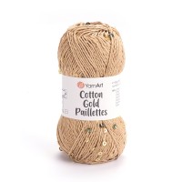 Cotton Gold Paillettes Цвет 7105