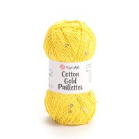 Cotton Gold Paillettes Цвет 7106