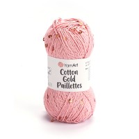 Cotton Gold Paillettes Цвет 7108