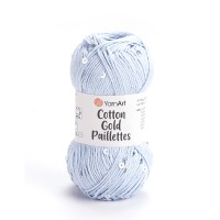 Cotton Gold Paillettes Цвет 7109