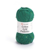 Cotton Gold Paillettes Цвет 7114