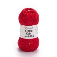 Cotton Gold Paillettes Цвет 7115