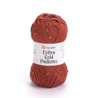 Cotton Gold Paillettes Цвет 7117