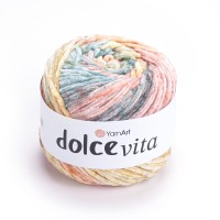 Dolce Vita Цвет 3402  персик_лимон_бирюза