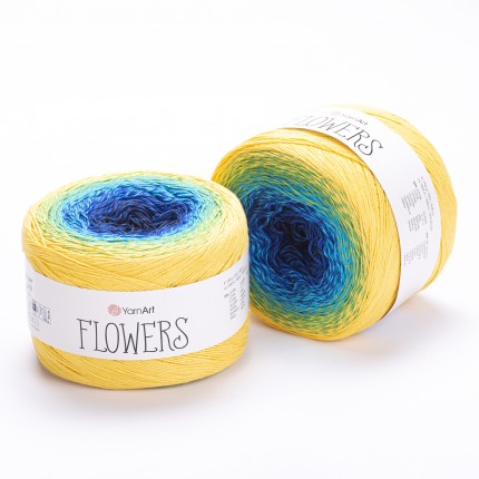 Пряжа YarnArt  Flowers (Ярнарт Фловерс)