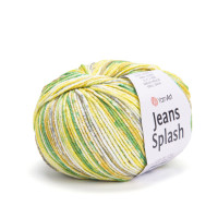 Jeans Splash Цвет 948  свето-.желтый, зеленый