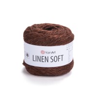 Linen soft Цвет 7309 коричневый