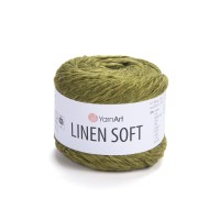 Linen soft Цвет 7314 хаки