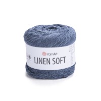 Linen soft Цвет 7316 джинс