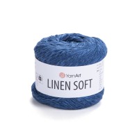 Linen soft Цвет 7317 лазурный