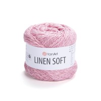 Linen soft Цвет 7322 розовый