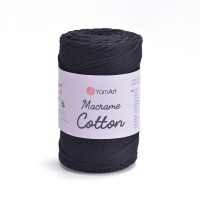 Macrame Cotton Цвет 750 черный