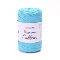 Macrame Cotton Цвет 763 светлая бирюза