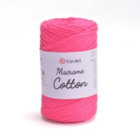 Macrame Cotton Цвет 803 малиновый неон