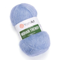 Mohair Trendy  Цвет 107 голубой