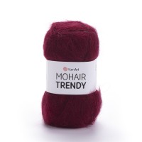 Mohair Trendy  Цвет 109 винный