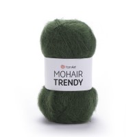 Mohair Trendy  Цвет 111 темно-зеленый