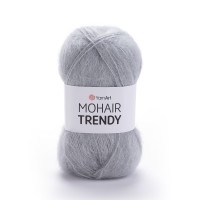 Mohair Trendy  Цвет 113 светло-серый
