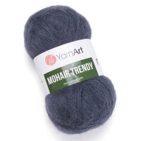 Mohair Trendy  Цвет 118 темно-серый