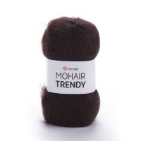 Mohair Trendy  Цвет 123 коричневый