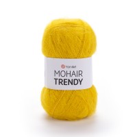 Mohair Trendy  Цвет 136 ярко-желтый