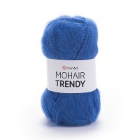 Mohair Trendy  Цвет 140 ярко-голубой