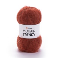 Mohair Trendy  Цвет 141 красный терракот