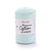 Macrame Cotton Lurex Цвет 738 мята
