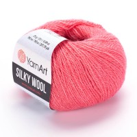 Silky Wool Цвет 332 розовый