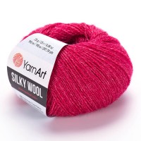 Silky Wool Цвет 333 красный