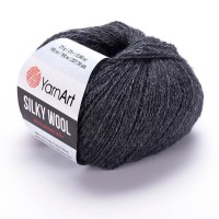 Silky Wool Цвет 335 черный