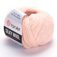 Silky Wool Цвет 341 розовый