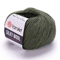 Silky Wool Цвет 346 хаки