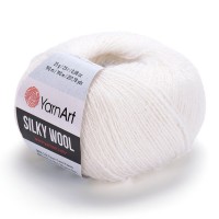 Silky Wool Цвет 347 белый