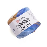 Symphony Dream Цвет 3101 голубой-бежевый