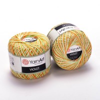 VIOLET MELANGE Цвет 503 салатовый/оранжевый