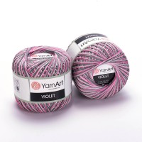 VIOLET MELANGE Цвет 504 серый/белый/розовый