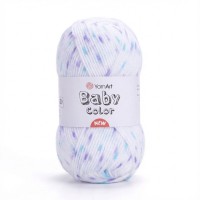 Baby Color Цвет 201 белый/сирень/голубой