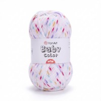 Baby Color Цвет 204 белый/красный/желтый/сирень