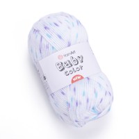Baby Color (упаковка 5 шт) Цвет 201 белый/сирень/голубой