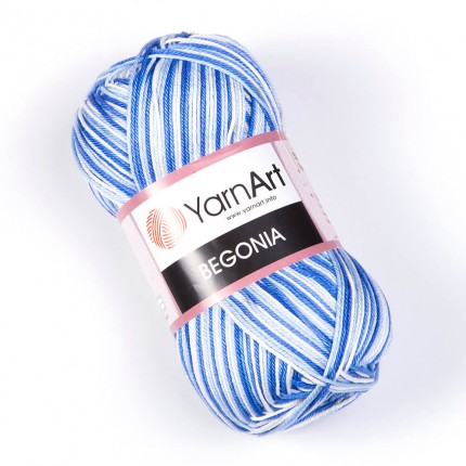 Пряжа для вязания YarnArt Begonia Melange (Ярнарт Бегония Меланж)