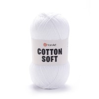 Cotton Soft Цвет 62 супер белый