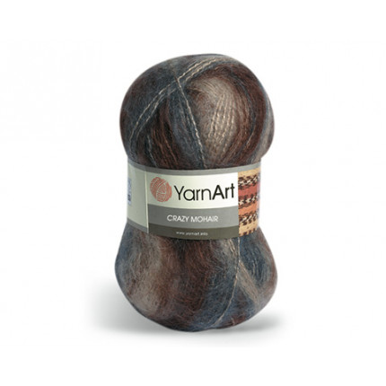 Пряжа для вязания YarnArt Crazy Mohair