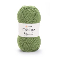 Merino de Luxe 50 Цвет 098 зеленый