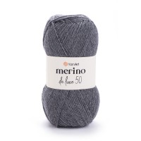Merino de Luxe 50 Цвет 179 серый