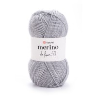 Merino de Luxe 50 Цвет 282 светло-серый